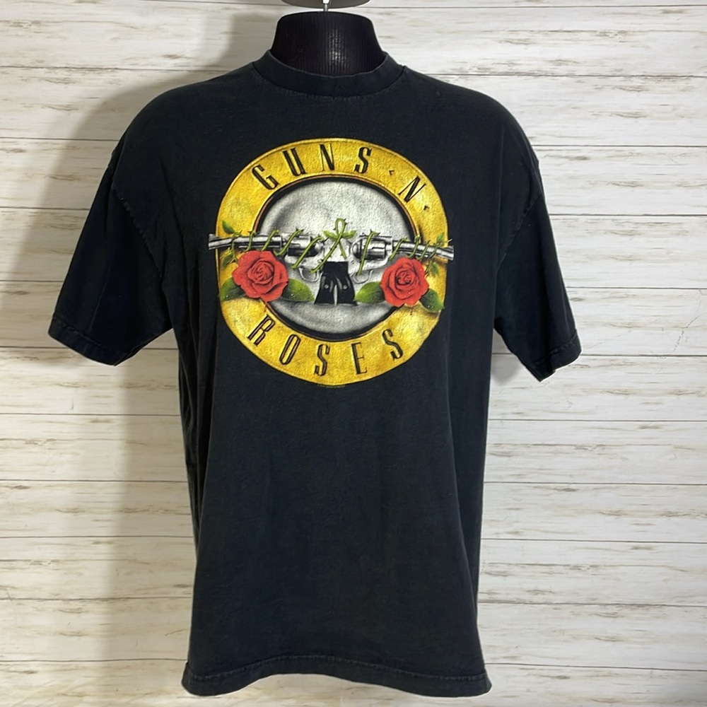 Vintage Guns N Roses T-Shirt Size XL Rock Concert Heavy Metal Alstyle